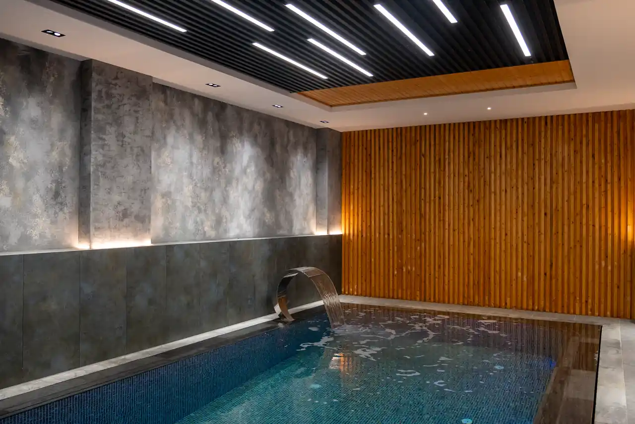 Tranquil Indoor Spa Pool